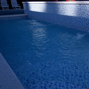 Vista de la piscina
